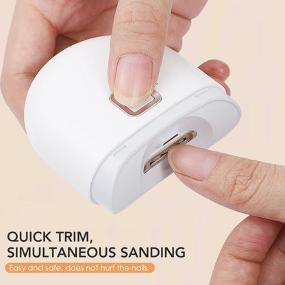 TryggTrim - Uppladdningsbar automatisk nageltrimmer