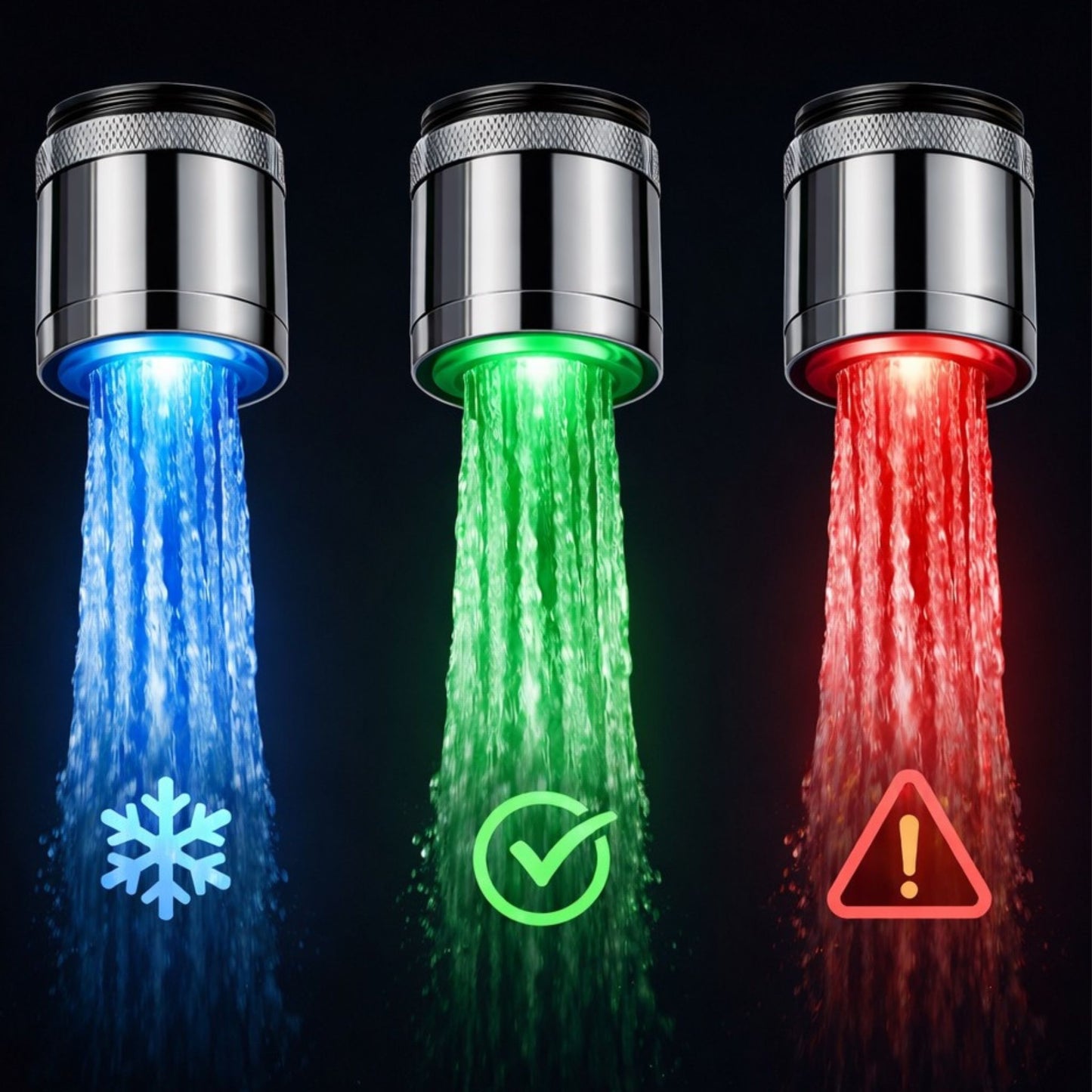 GlowTap LED Kranmunstycke