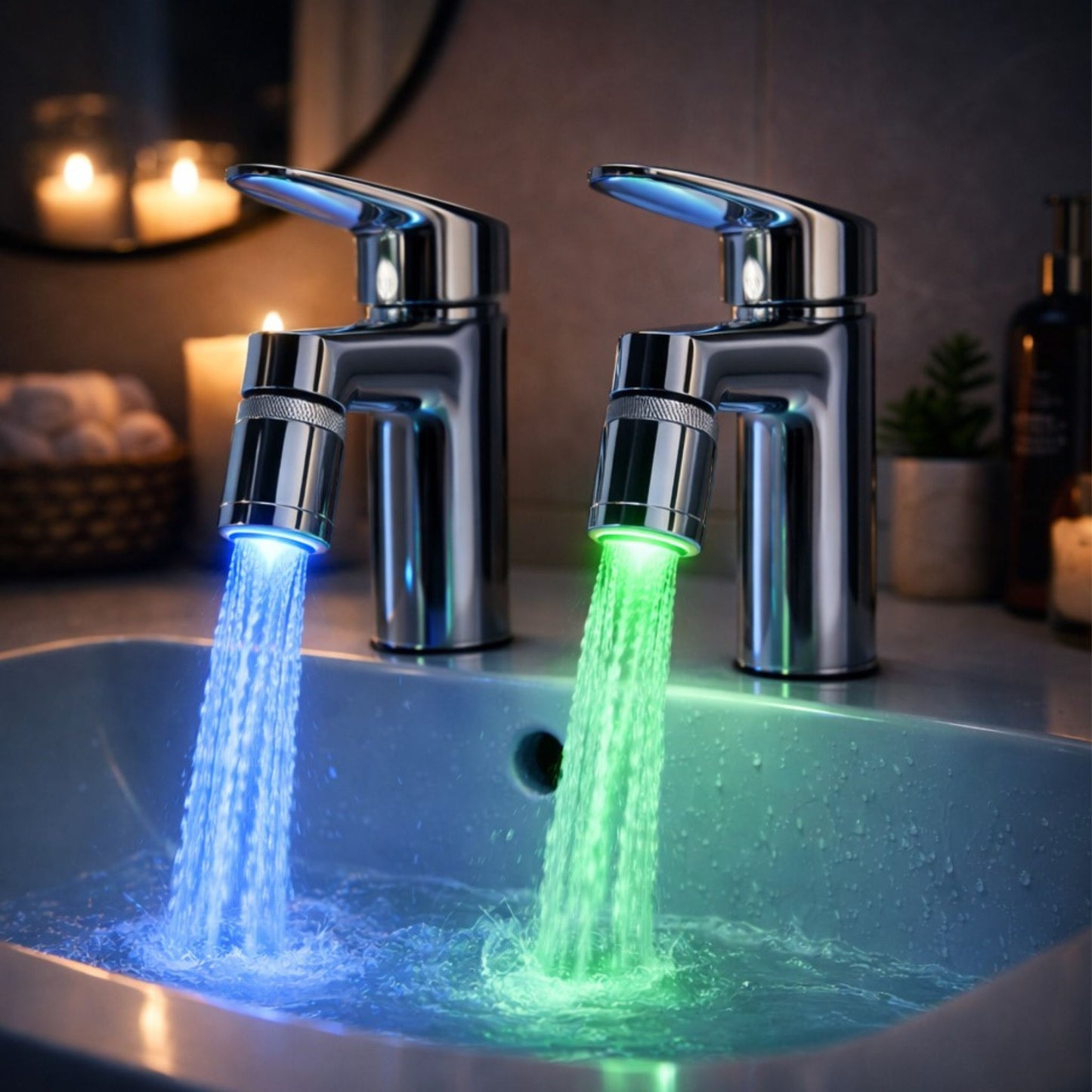 GlowTap LED Kranmunstycke