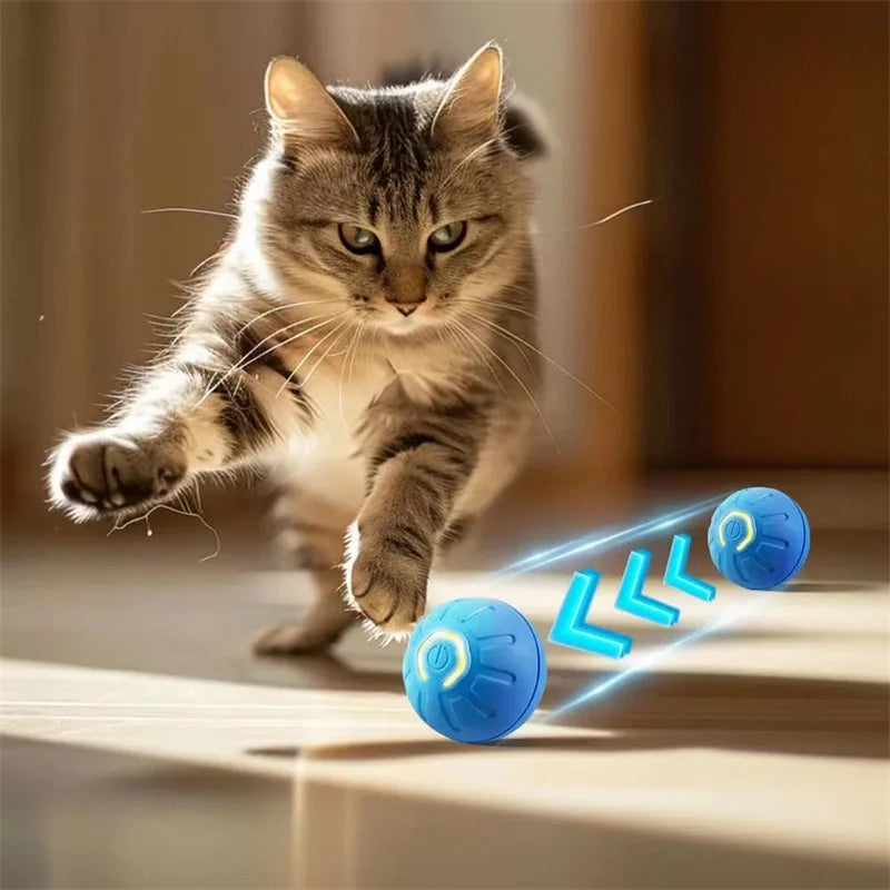 PawMotion™ - Interaktiv rörelseaktiverad rullboll för hundar