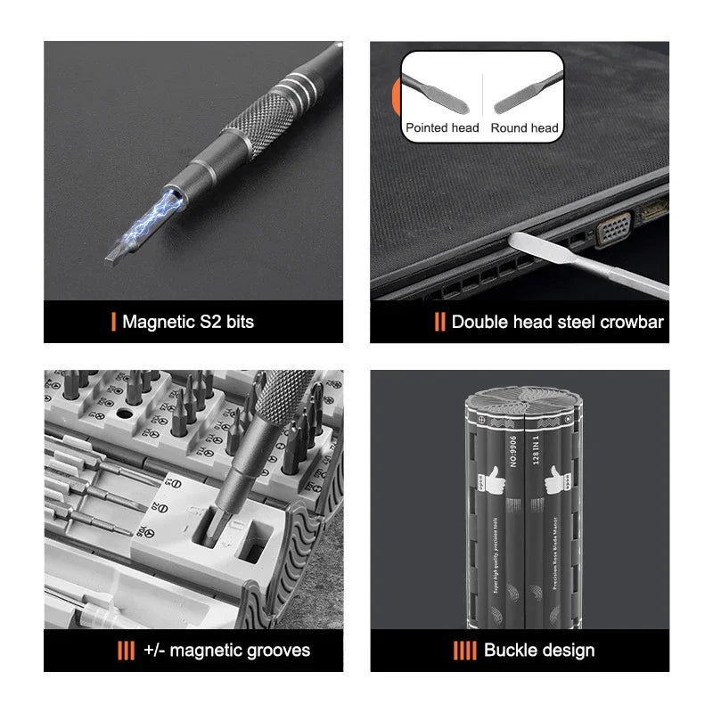 PrecisionPro 128 - Magnetiskt precisionsset