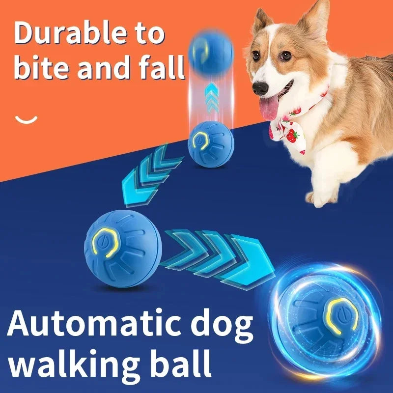 PawMotion™ - Interaktiv rörelseaktiverad rullboll för hundar