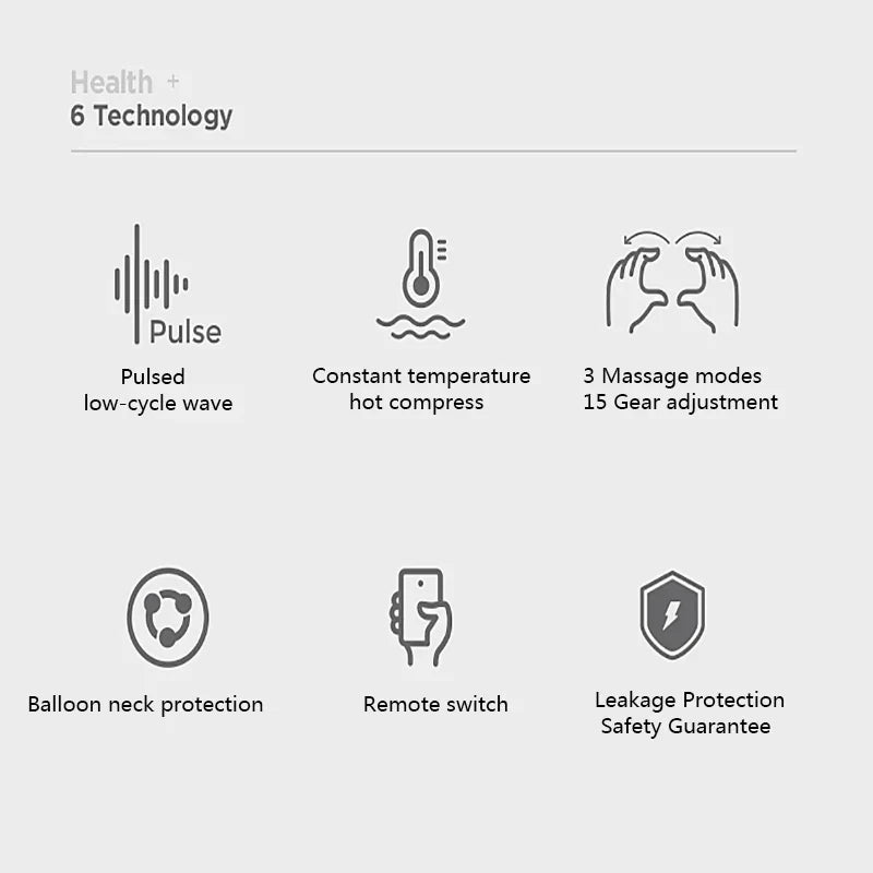 NeckRelief - Trådlös nackmassager