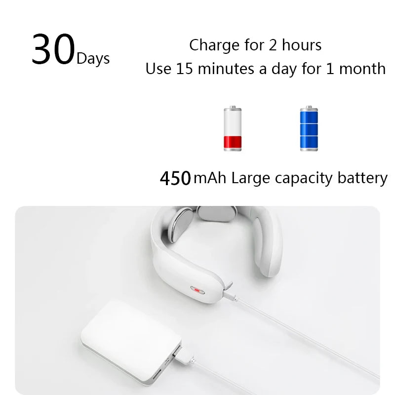 NeckRelief - Trådlös nackmassager