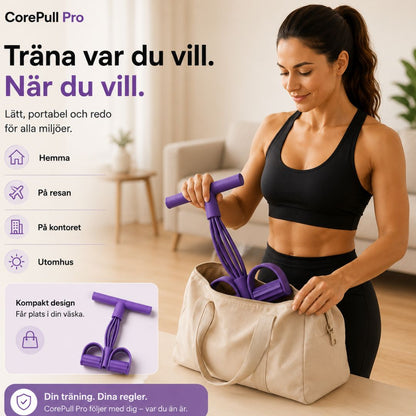 CorePull Pro – Träna hela kroppen hemma på 15 minuter om dagen