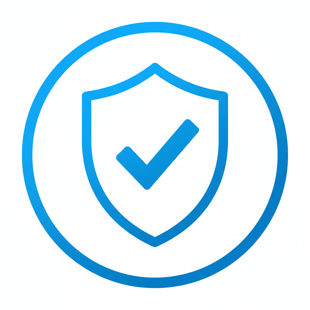 security check icon color #3360CD jpg